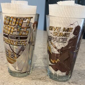 Star Wars 16oz glasses